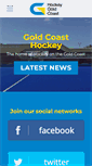 Mobile Screenshot of goldcoasthockey.com